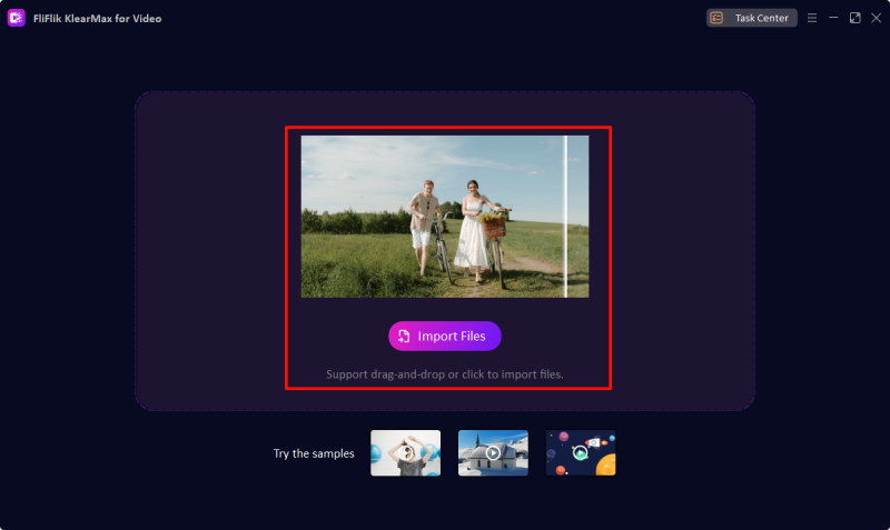klearmax for video로 동영상을 입력하기