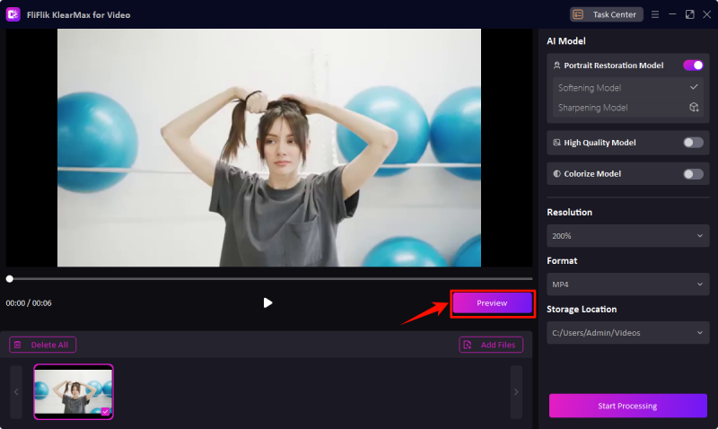 klearmax for video 영상 미리보기