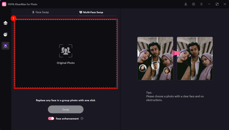 Upload the Origianl Image