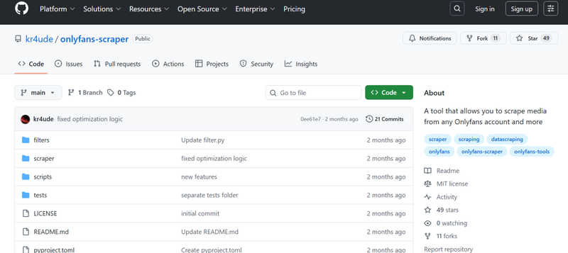 Kr4ude Onlyfans Scraper Python Downloader