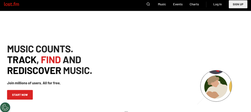 Lastfm Music Dashboard Interface