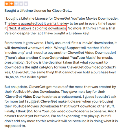 Limited Support Platform Cleverget