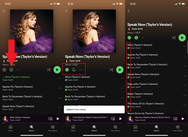 Listen Spotify Offline with Premium on Ios