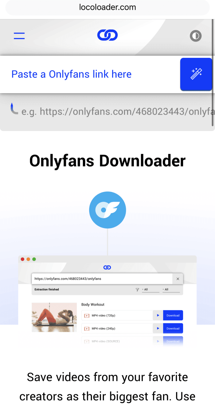 locoloader onlyfans downloader on iphone