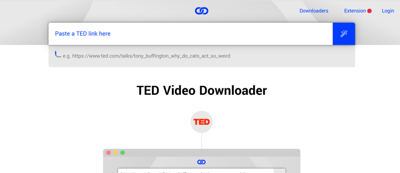 Download Ted Video Online with Locoloader
