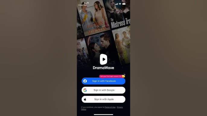 Log in to Dramawave App