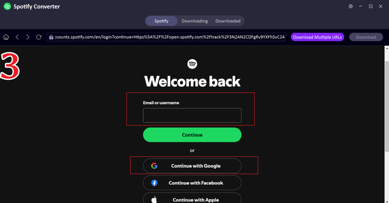 Ultconv Spotify Converter Login