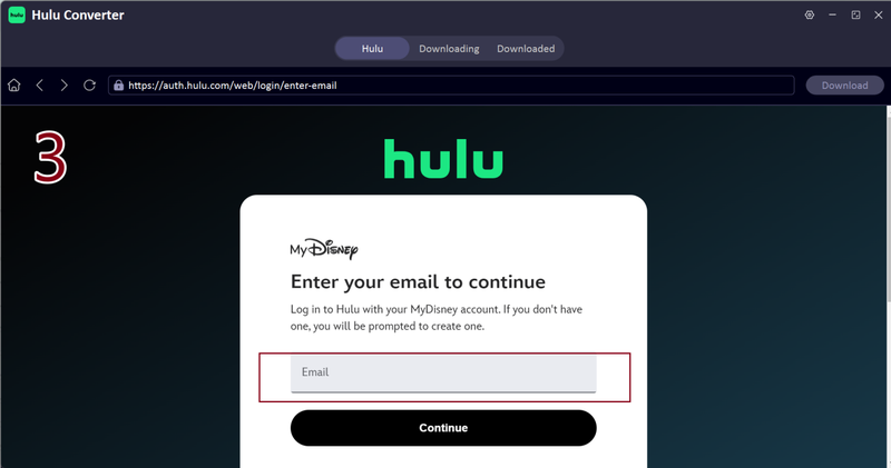 Login to Hulu in Ultconv