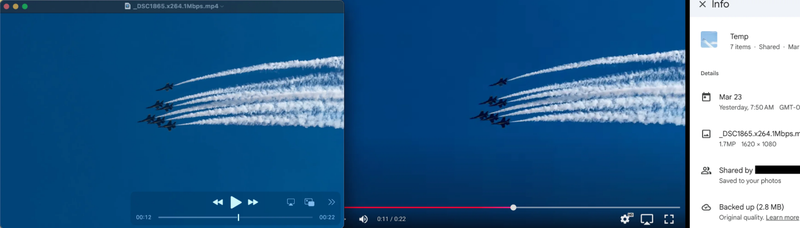 Low Quality Video on Google Drive