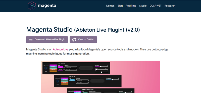 Suno Ai Alternative Magenta Studio