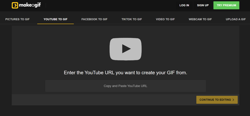 Make Gif from a Youtube Video Make a Gif