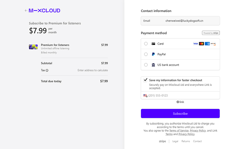 purchase mixcloud premium