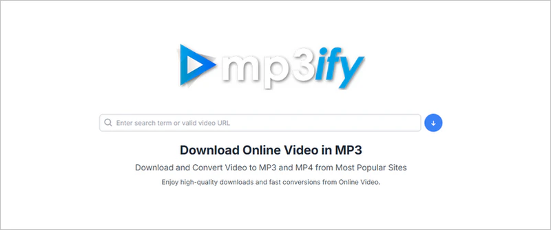 Mp3ify Interface