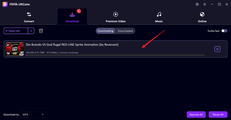 Odysee Video Downloading in Ultconv