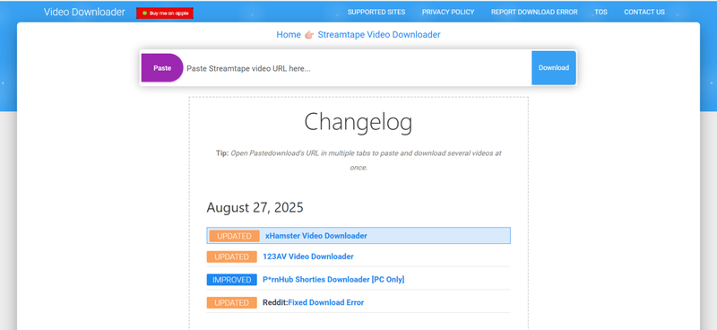 Online Streamtape Downloader Pastedownload