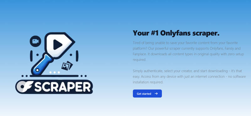 Onlyscraper.fans Browser Based Onlyfans Downloader