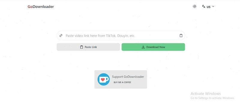 Open GoDownloader in Browser