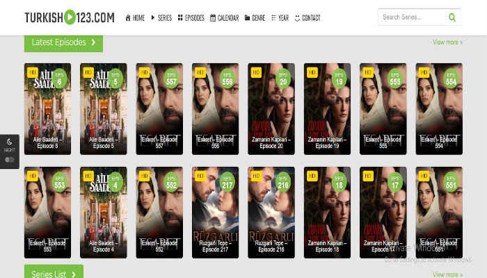 open turkish123 on device