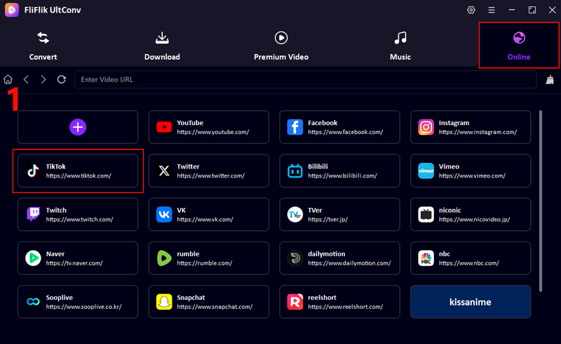 Open Ultconv Tiktok Browser