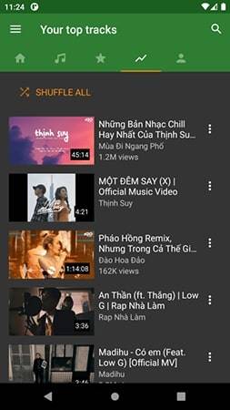 Open YMusic Search YouTube