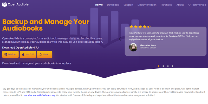 Openaudible Installation