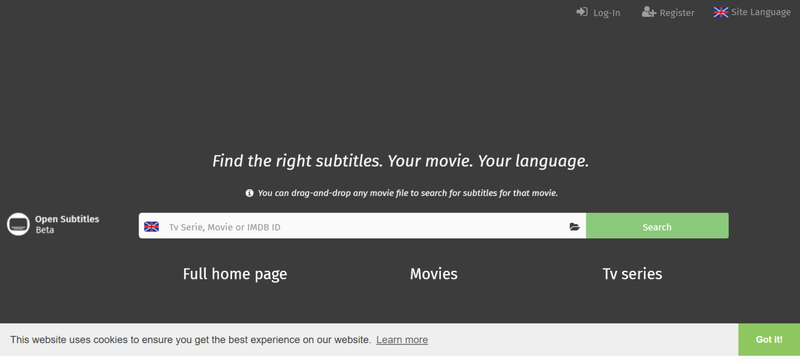 Download Subtitles from Opensubtitles