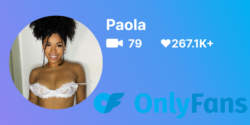 Paola Black Onlyfans
