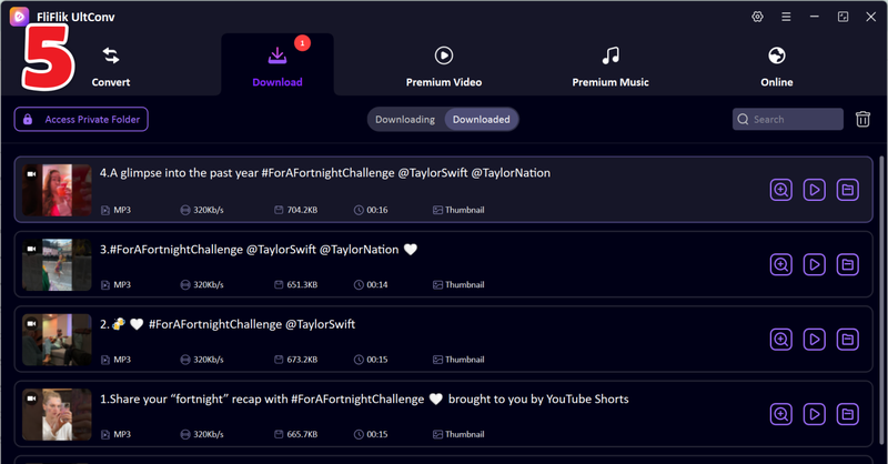 Paste Youtube Playlist Link Manually Ultconv