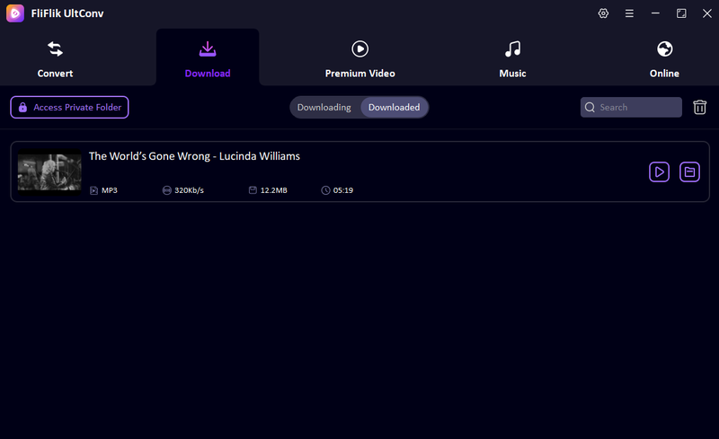 Paste Qobuz Link Manually in Ultconv