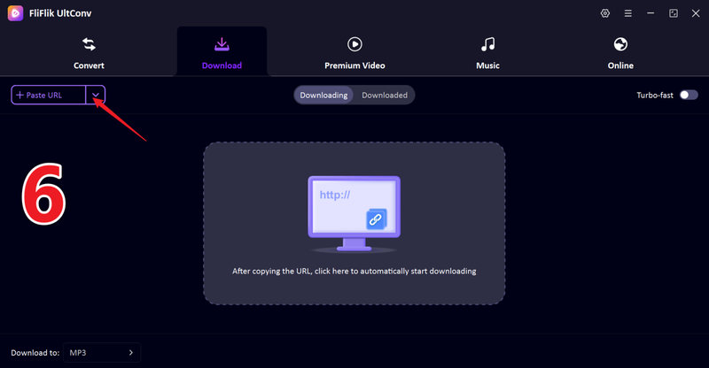 Paste Youtube Video Link Manually Ultconv
