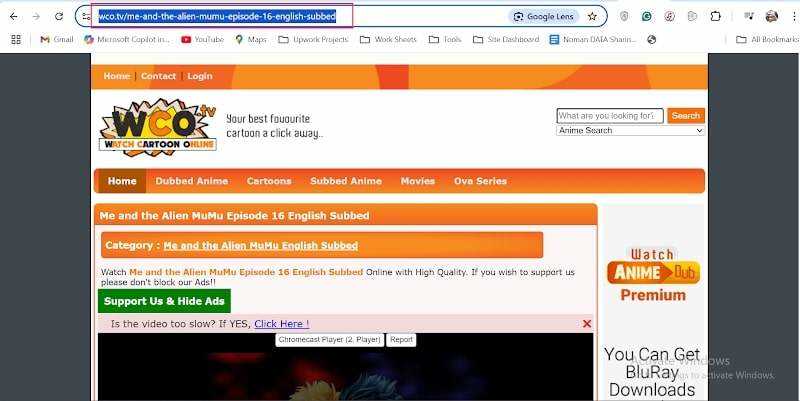 Paste WatchCartoonOnline Video Link