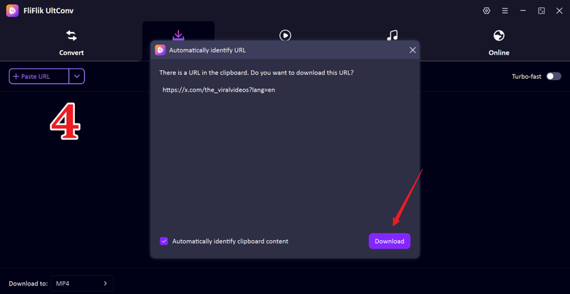 Paste Twitter Dm Video Using Ultconv