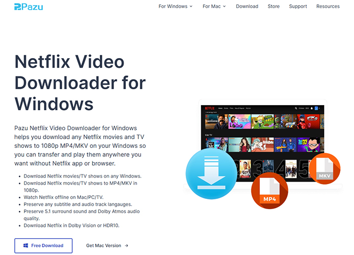 pazu netflix video downloader