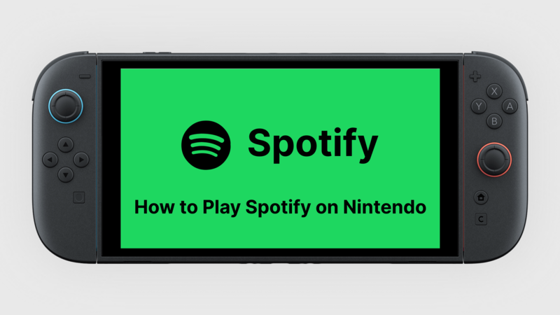 Spotify on Nintendo Switch