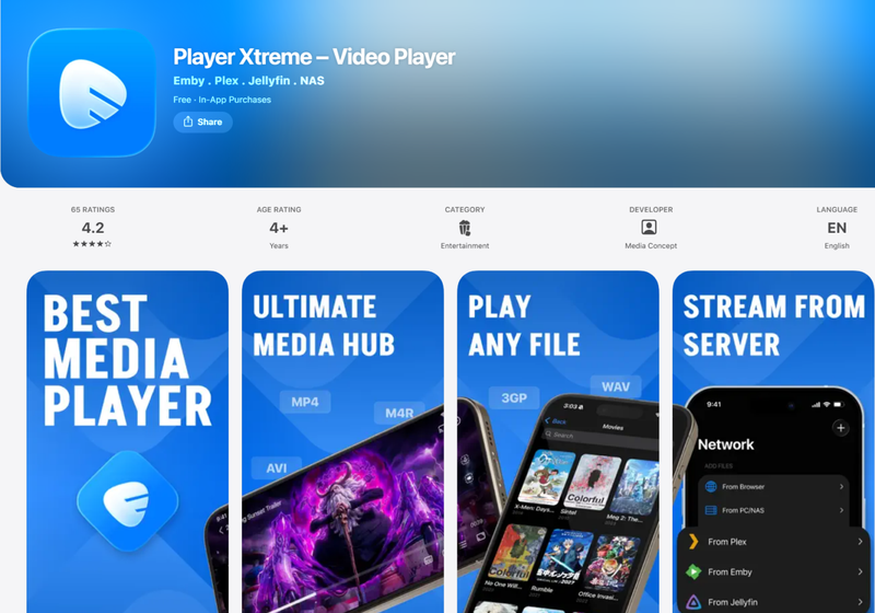 Download Playerxtreme Media Player from App Store