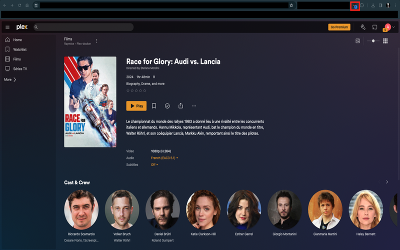 Plex Extension Download Video Icon