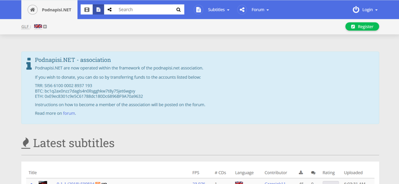 Get Subtitles on Podnapisi