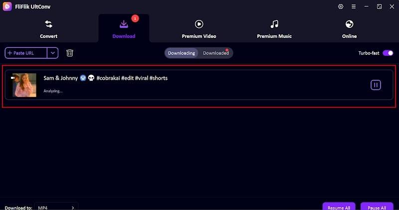 process and download sendvid video