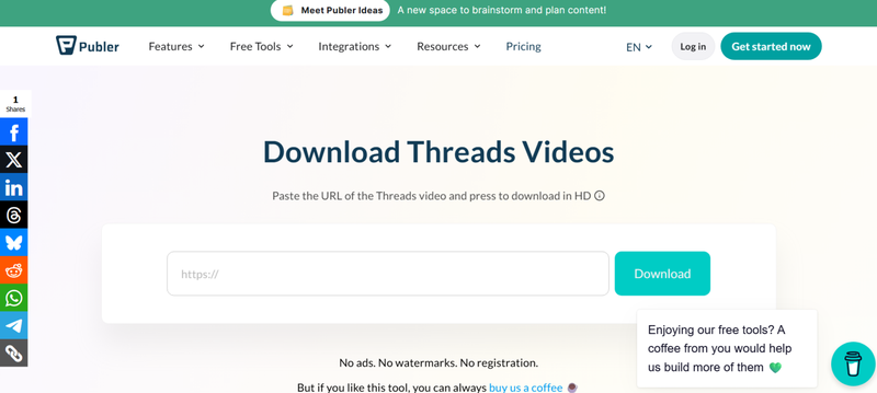 Publer Threads Video Downloader