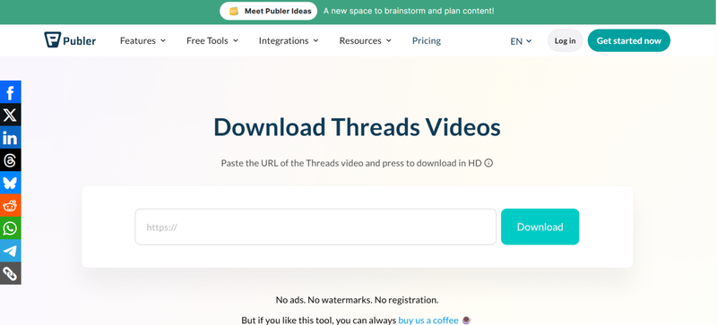 Publer Threads Media Downloader