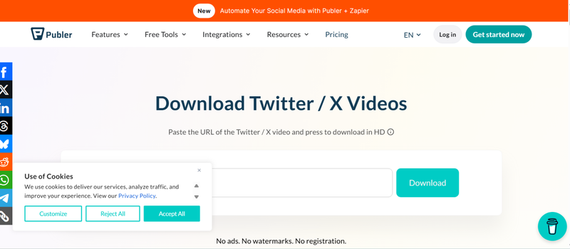 Publer Twitter Video Downloader