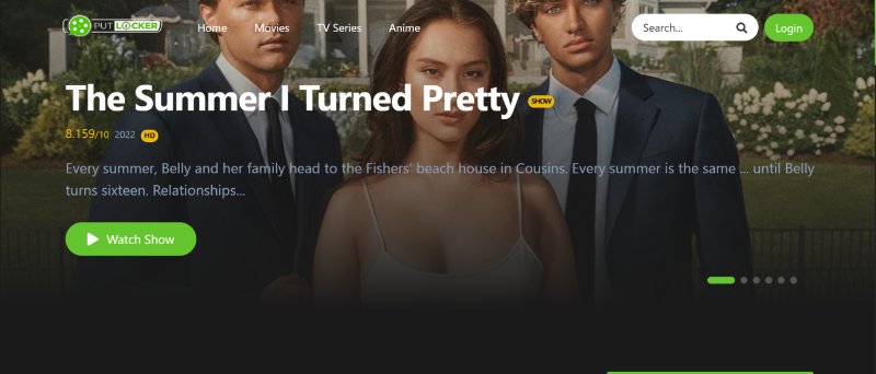 Putlocker Free Movie Streaming Website