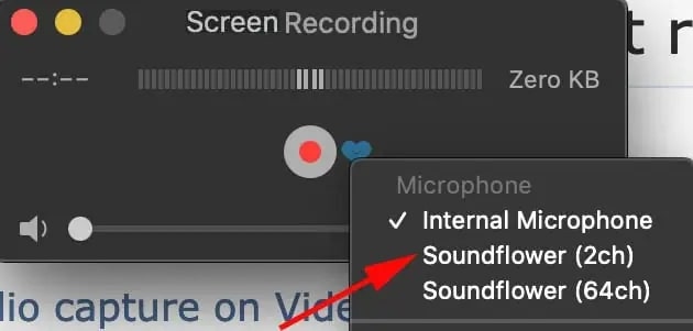 record youtube audio on mac using quicktime
