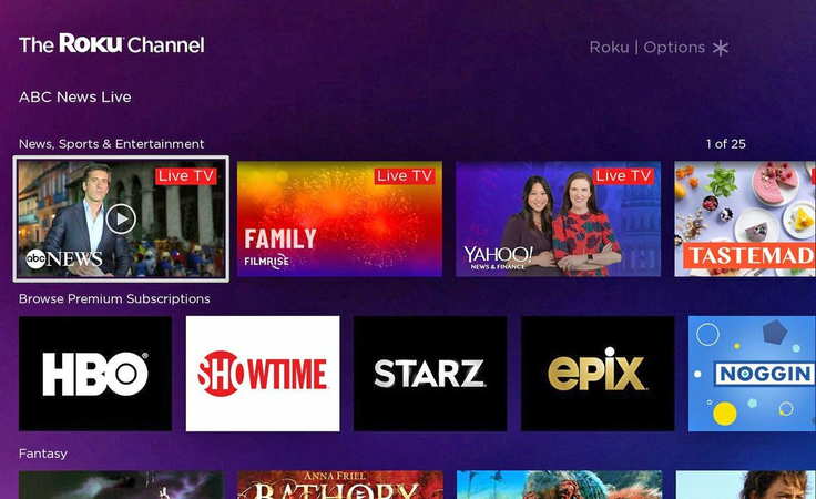 Watch Movies with Subtitles on Roku Channel