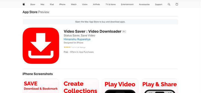 Download Videos with Videosaver App