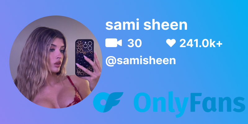 Sami 온리팬스 프로필