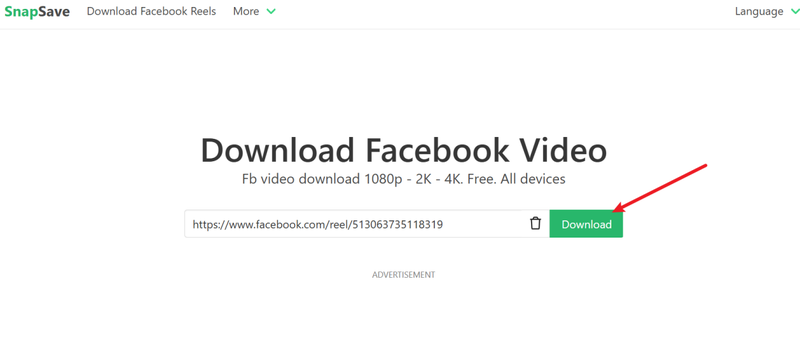 Save Facebook Video to Iphone Online Snapsave