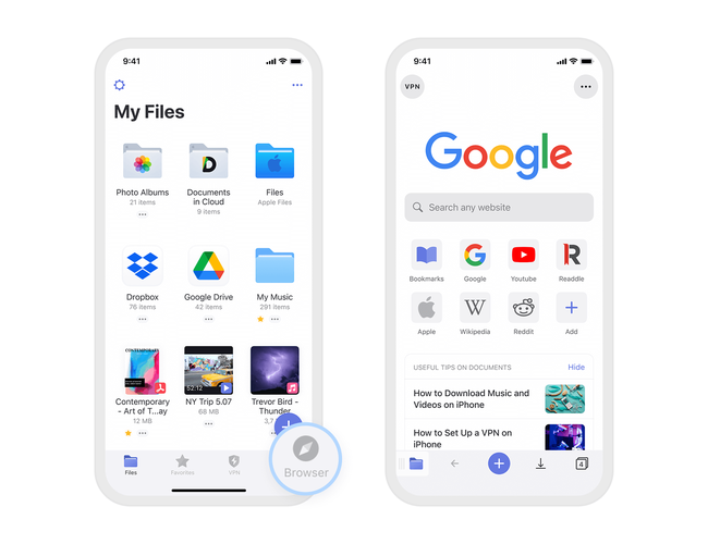 Save Youtube Clips to Camera Roll with Documents by Readdle