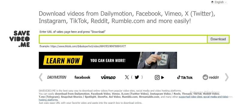 SaveVideo.me Coub downloader