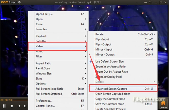 Screen Record on Fambase with Gomplayer